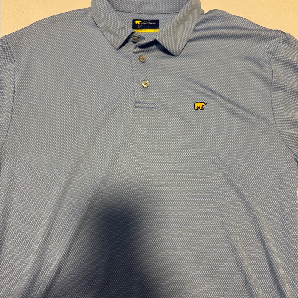 Jack Nicklaus Blue Polo Shirt